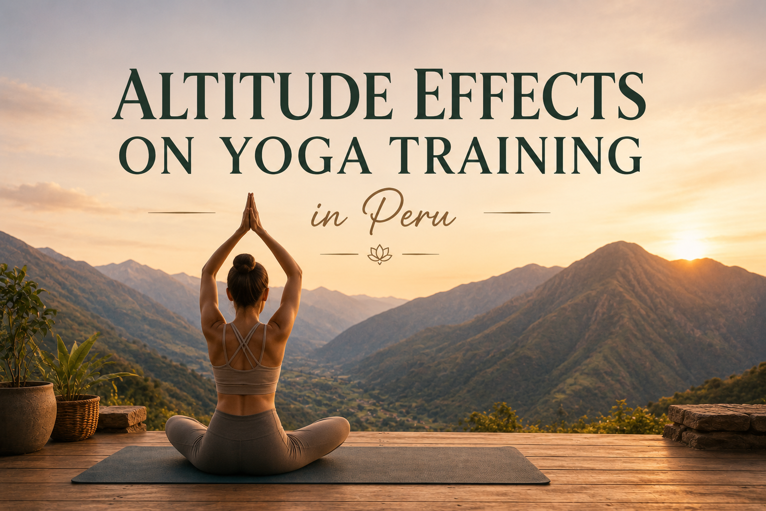 Altitude Effects on Yoga Training in Peru 